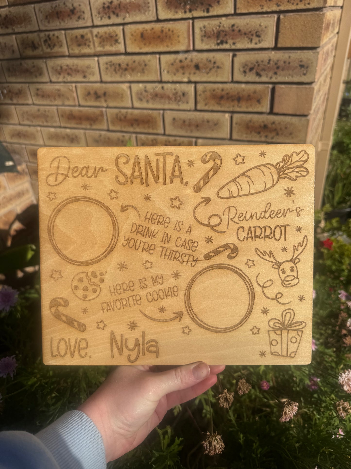 Santa plate